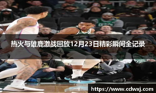 热火与雄鹿激战回放12月23日精彩瞬间全记录